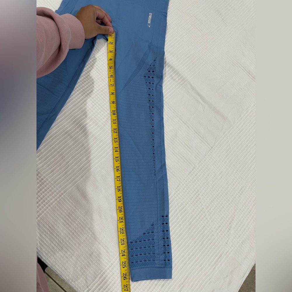 Gymshark Seamless Leggings Set in Blue and Pink, XS - Picture 12 of 12